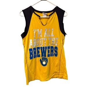 M Ladies Milwaukee Brewers Tank Top